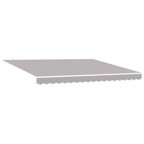 vidaXL Σκηνίτσα Αναδιπλούμενη with Ανοιχτό γκρι 400 x 350 εκ ύφασμα