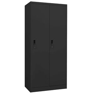 vidaXL &Nu;&tau;&omicron;&upsilon;&lambda;ά&pi;&alpha; &Alpha;&nu;&theta;&rho;&alpha;&kappa;ί 80 x 50 x 180 &epsilon;&kappa;. &Alpha;&tau;&sigma;ά&lambda;&iota;&nu;&eta;