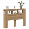 vidaXL LED &kappa;&epsilon;&phi;&alpha;&lambda;ά&rho;&iota; Artisan Oak 140x18,5x103,5 cm &Kappa;&alpha;&tau;&alpha;&sigma;&kappa;&epsilon;&upsilon;&alpha;&sigma;&mu;έ&nu;&omicron; &xi;ύ&lambda;&omicron;