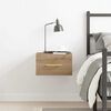 vidaXL Κομοδίνο artisan δρυς 35 x 35 x 20 εκ Επεξεργασμένο ξύλο