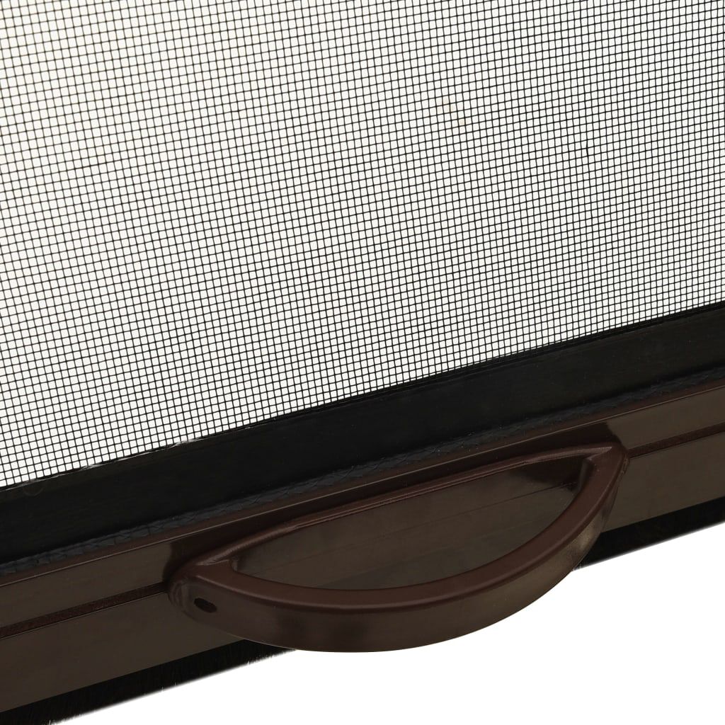 vidaXL Σήτα Παραθύρου Κάθετης Κίνησης Καφέ 100 x 170 εκ.