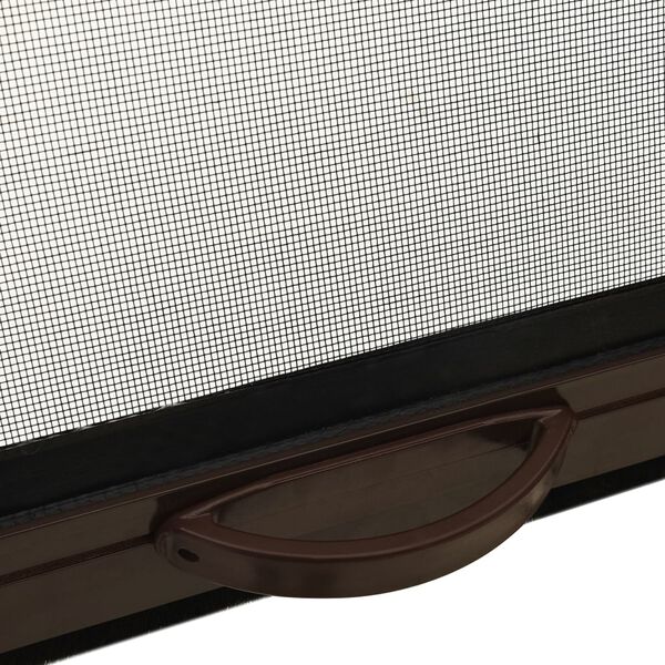 vidaXL Σήτα Παραθύρου Κάθετης Κίνησης Καφέ 100 x 170 εκ.