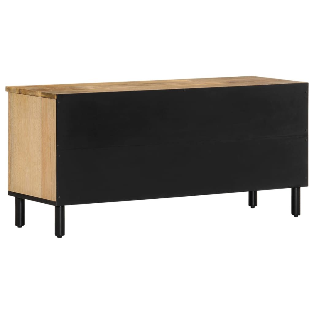 vidaXL Έπιπλο Τηλεόρασης 100 x 33 x 46 εκ. από Μασίφ Ξύλο Μάνγκο