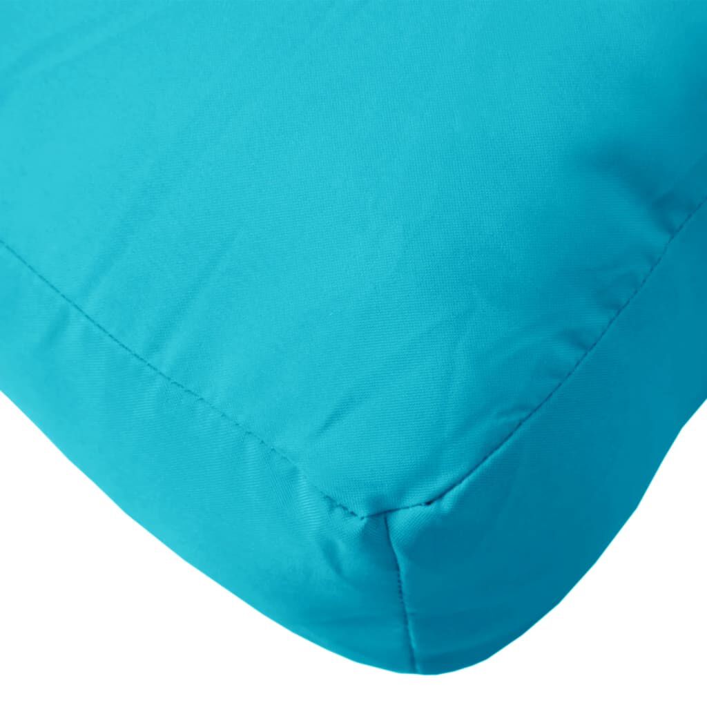 vidaXL Μαξιλάρι Παλέτας Τιρκουάζ 60 x 40 x 12 εκ. Υφασμάτινο