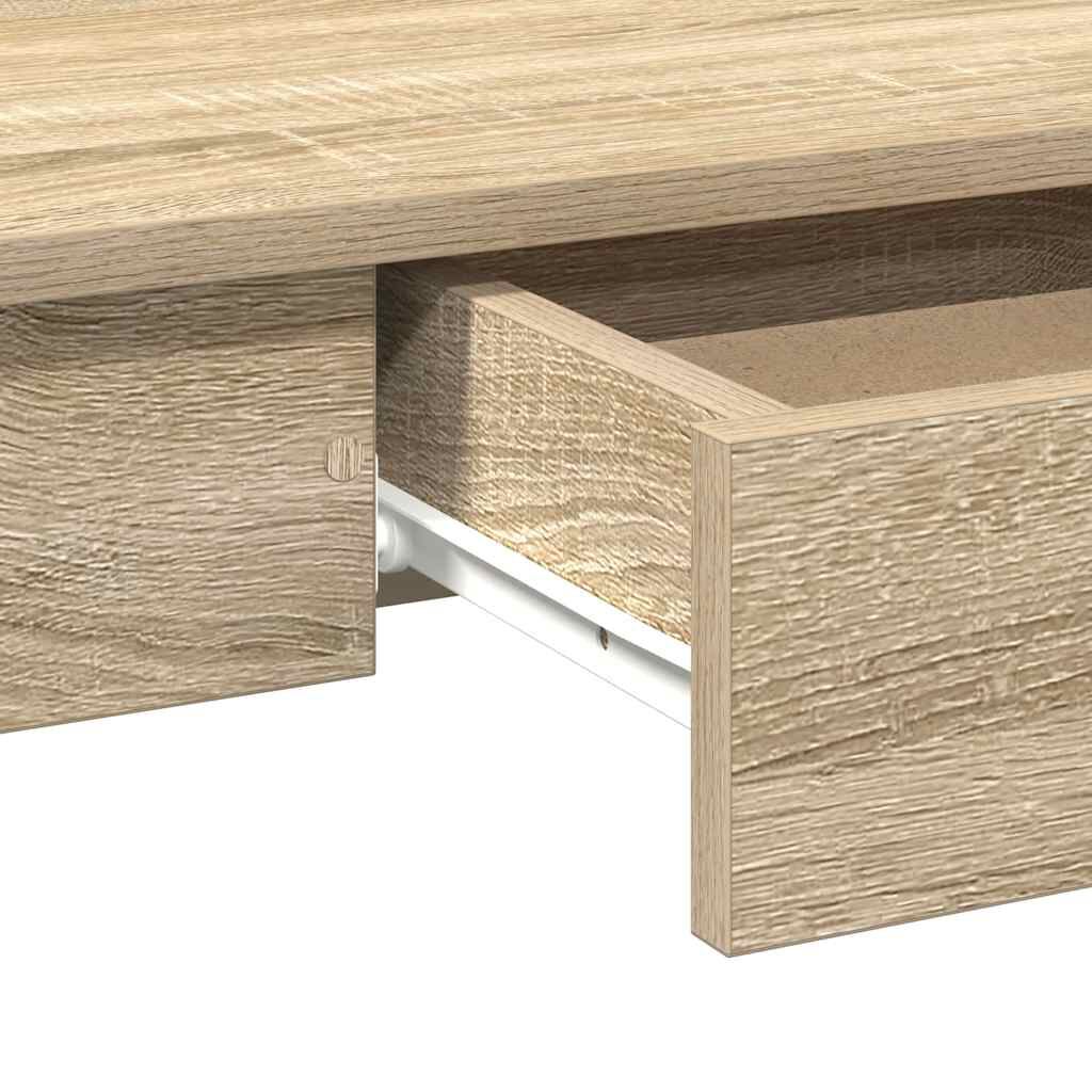 vidaXL Γραφείο Sonoma Δρυς 100x45x75 εκ. από Επεξεργασμένο Ξύλο