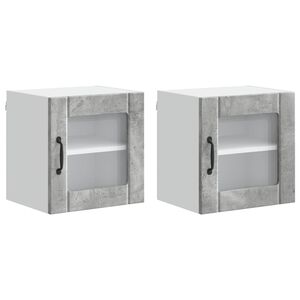 vidaXL &Nu;&tau;&omicron;&upsilon;&lambda;ά&pi;&alpha; &Kappa;&omicron;&upsilon;&zeta;ί&nu;&alpha;&sigmaf; Lucca 2 pcs &Sigma;&kappa;&upsilon;&rho;ό&delta;&epsilon;&mu;&alpha; &Gamma;&kappa;&rho;&iota; 40 x 31 x 40 &epsilon;&kappa;.