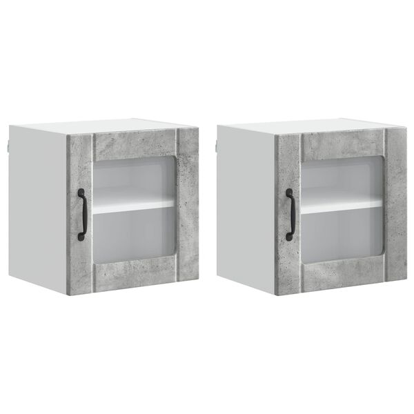 vidaXL &Nu;&tau;&omicron;&upsilon;&lambda;ά&pi;&alpha; &Kappa;&omicron;&upsilon;&zeta;ί&nu;&alpha;&sigmaf; Lucca 2 pcs &Sigma;&kappa;&upsilon;&rho;ό&delta;&epsilon;&mu;&alpha; &Gamma;&kappa;&rho;&iota; 40 x 31 x 40 &epsilon;&kappa;.