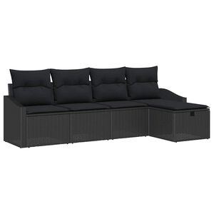 vidaXL &Sigma;&epsilon;&tau; &Kappa;&alpha;&nu;&alpha;&pi;έ &mu;&epsilon; &mu;&alpha;&xi;&iota;&lambda;ά&rho;&iota; 6 pcs &sigma;&upsilon;&nu;&theta;&epsilon;&tau;&iota;&kappa;ό &rho;&alpha;&tau;ά&nu;