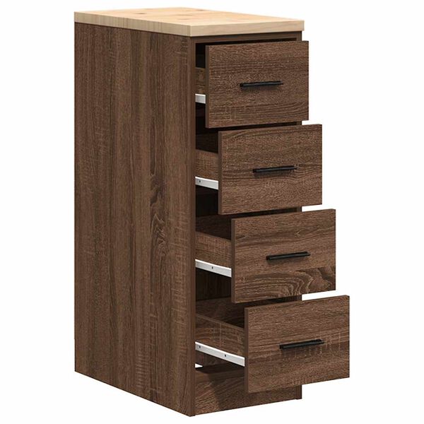 vidaXL ντουλάπι αποθήκευσης γκαράζ 30x51x85 εκ μασίφ ξύλο πεύκο