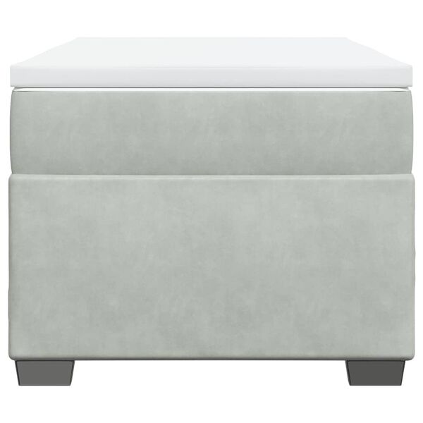 vidaXL &Kappa;&rho;&epsilon;&beta;ά&tau;&iota; Boxspring &mu;&epsilon; &Sigma;&tau;&rho;ώ&mu;&alpha; &Alpha;&nu;&omicron;&iota;&chi;&tau;ό &Gamma;&kappa;&rho;&iota; 80x200 &epsilon;&kappa;. &Beta;&epsilon;&lambda;&omicron;ύ&delta;&iota;&nu;&omicron;