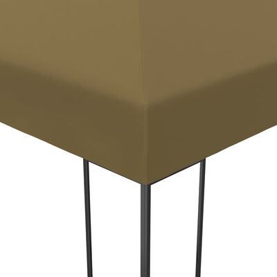 vidaXL Κιόσκι Taupe 3 x 4 μ. 180 γρ/μ²
