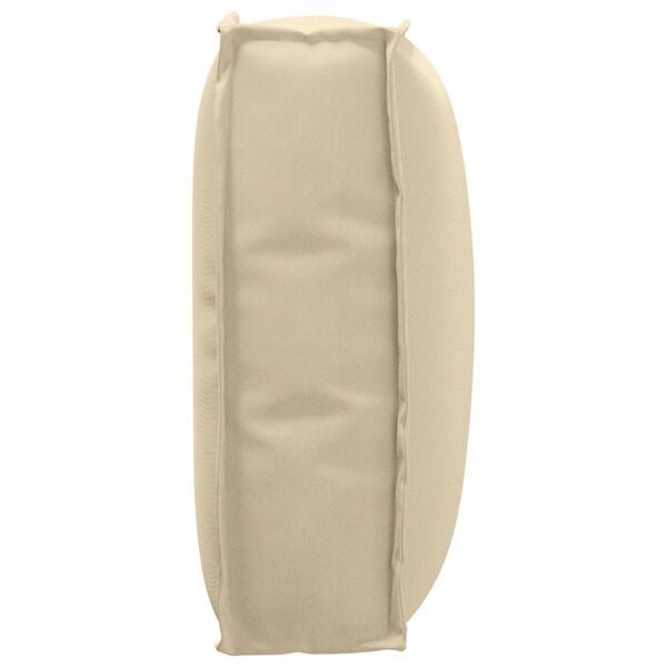 vidaXL Μαξιλάρι παλέτας για πλάτη Μπεζ 50 x 40 x 12 cm Ύφασμα Oxford
