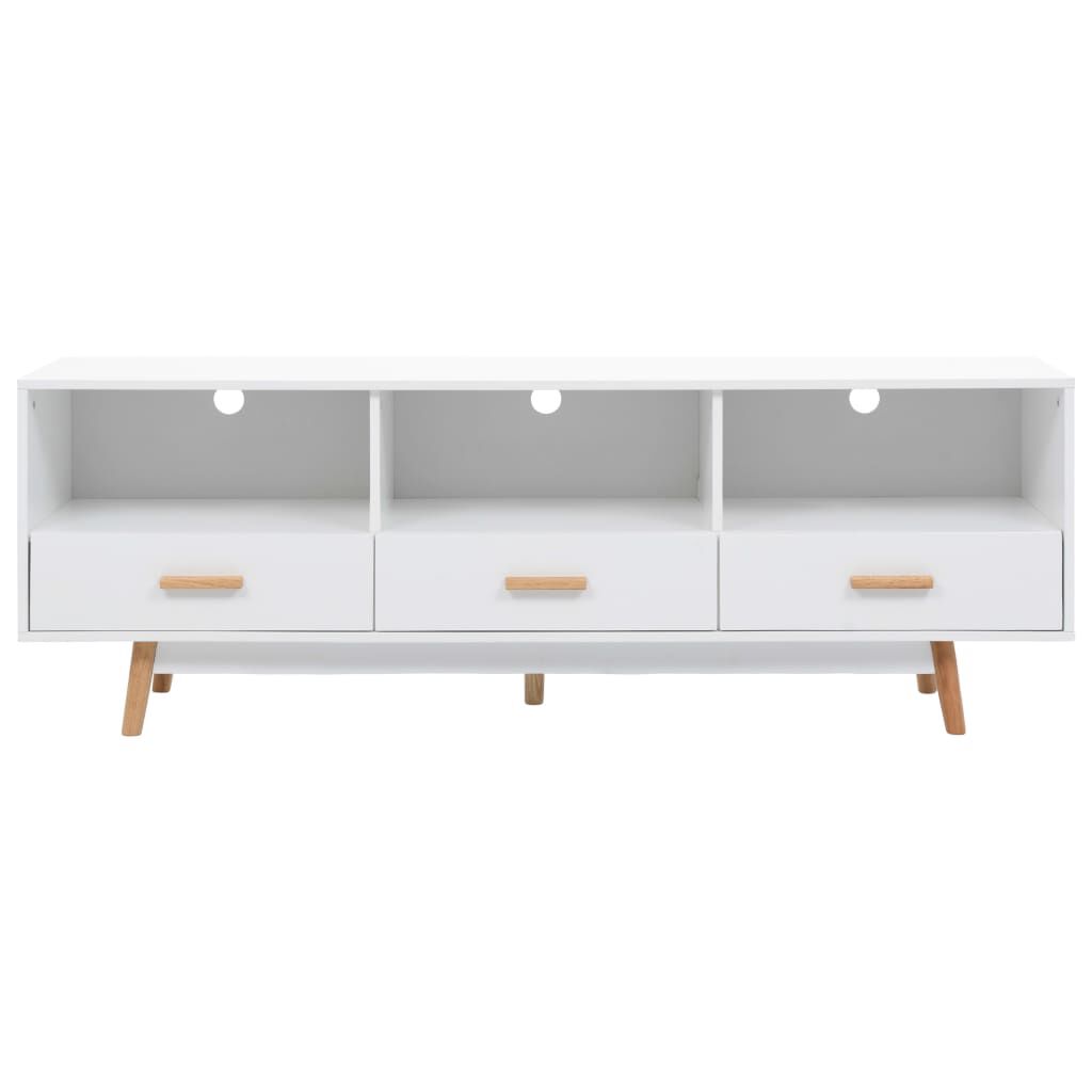 vidaXL Έπιπλο Τηλεόρασης Λευκό 160 x 40 x 55 εκ. από MDF
