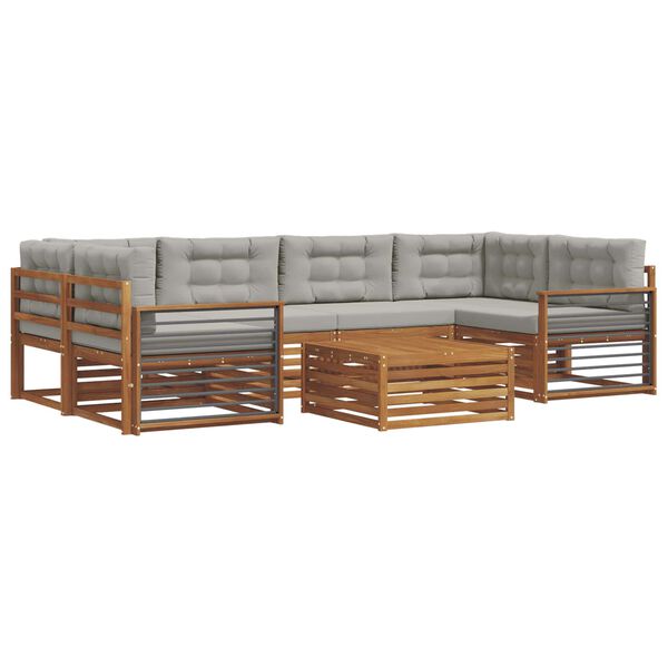 vidaXL &Sigma;&epsilon;&iota;&rho;ά &Kappa;&alpha;&nu;&alpha;&pi;έ &Epsilon;&xi;&omega;&tau;&epsilon;&rho;&iota;&kappa;&omicron;ύ 7 pcs &Phi;&upsilon;&sigma;&iota;&kappa;ό &kappa;&alpha;&iota; &Alpha;&nu;&omicron;&iota;&chi;&tau;ό &Gamma;&kappa;&rho;&iota;