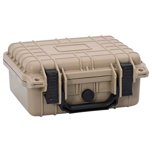 vidaXL Προστατευτική Σκληρή Θήκη Άμμος 27x24,5x12,5 εκ