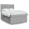 vidaXL &Kappa;&rho;&epsilon;&beta;ά&tau;&iota; Boxspring &mu;&epsilon; &Sigma;&tau;&rho;ώ&mu;&alpha; &Alpha;&nu;&omicron;&iota;&chi;&tau;ό &Gamma;&kappa;&rho;&iota; 140x200 &epsilon;&kappa;. &Upsilon;&phi;&alpha;&sigma;&mu;ά&tau;&iota;&nu;&omicron;