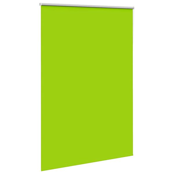 vidaXL Roller Blind Blackout φύλλα πράσινα 165x230 cm Πλάτος υφάσματος