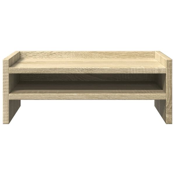 vidaXL Βάση Οθόνης Χρώμα Sonoma Δρυς 42x24x16 εκ. από Επεξ. Ξύλο