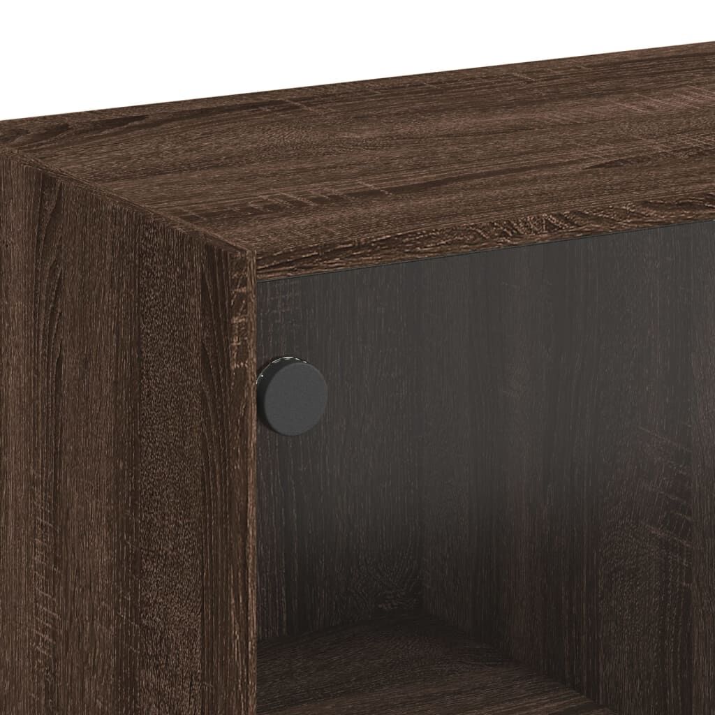 vidaXL Ντουλάπα με Πόρτες 68x37x142 εκ. Επεξεργασμένο Ξύλο