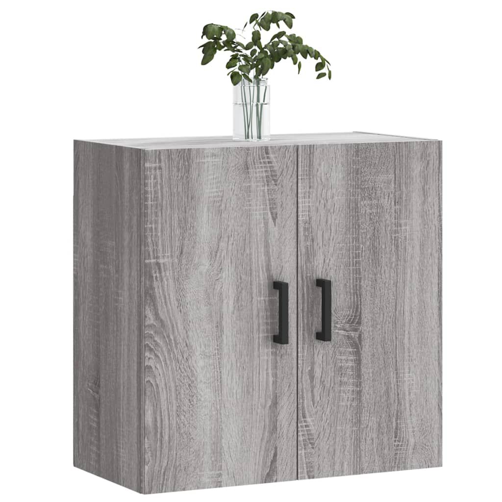 vidaXL Ντουλάπι Τοίχου Γκρι Sonoma 60x31x60 εκ. από Επεξεργασμένο Ξύλο