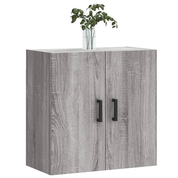 vidaXL Ντουλάπι Τοίχου Γκρι Sonoma 60x31x60 εκ. από Επεξεργασμένο Ξύλο