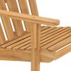 vidaXL Καρέκλα Adirondack από Μασίφ Ξύλο Teak