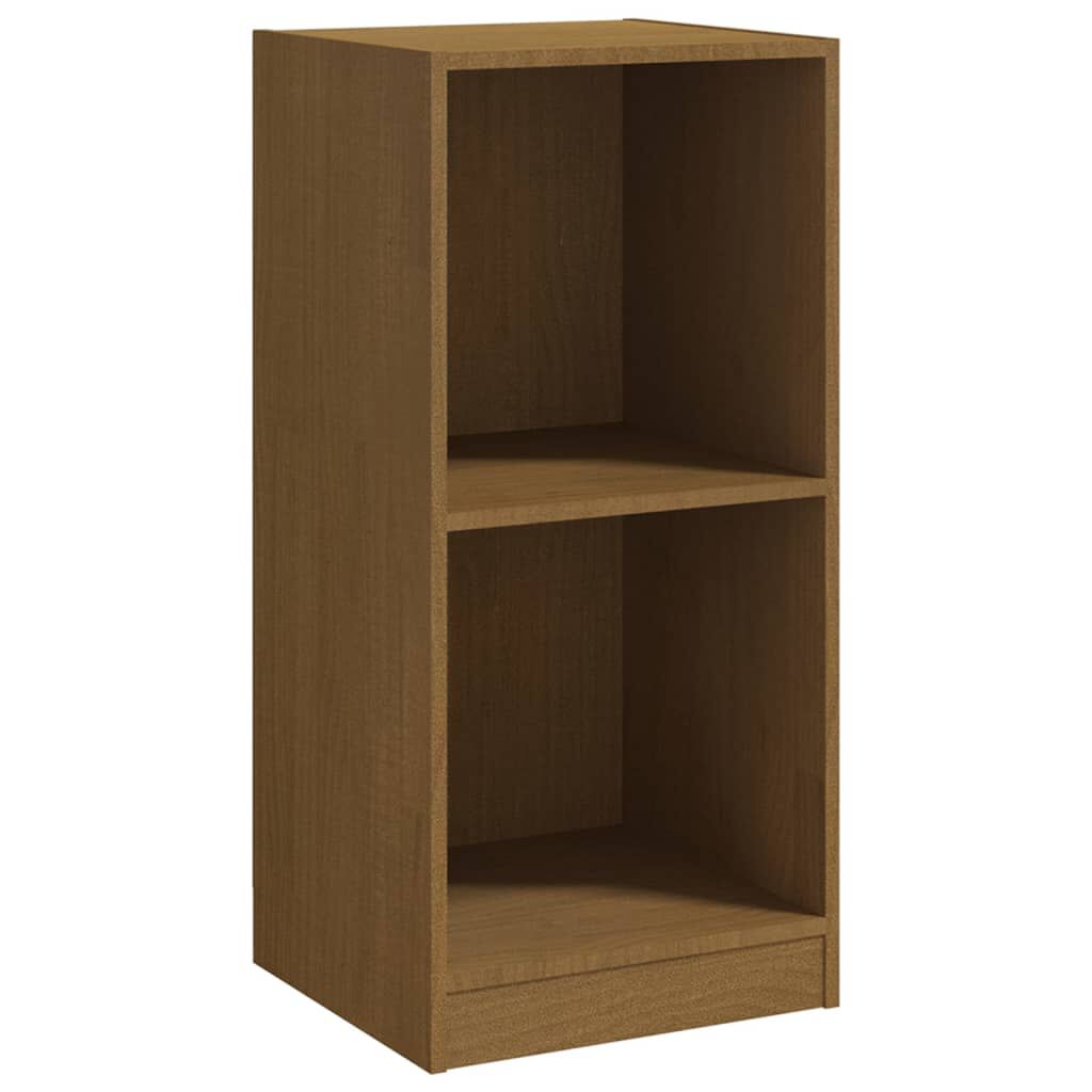 vidaXL Βοηθητικό Ντουλάπι Καφέ Μελί 35,5x33,5x76 εκ. Μασίφ Ξύλο Πεύκου