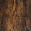 vidaXL Τρόλεϊ Κουζίνας Καπνιστή Δρυς 50x35x75,5 εκ Επεξεργασμένο Ξύλο