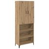vidaXL Highboard Artisan Oak 69,5 x 34 x 180 &epsilon;&kappa;. &Epsilon;&pi;&epsilon;&xi;&epsilon;&rho;&gamma;&alpha;&sigma;&mu;έ&nu;&omicron; &Xi;ύ&lambda;&omicron;