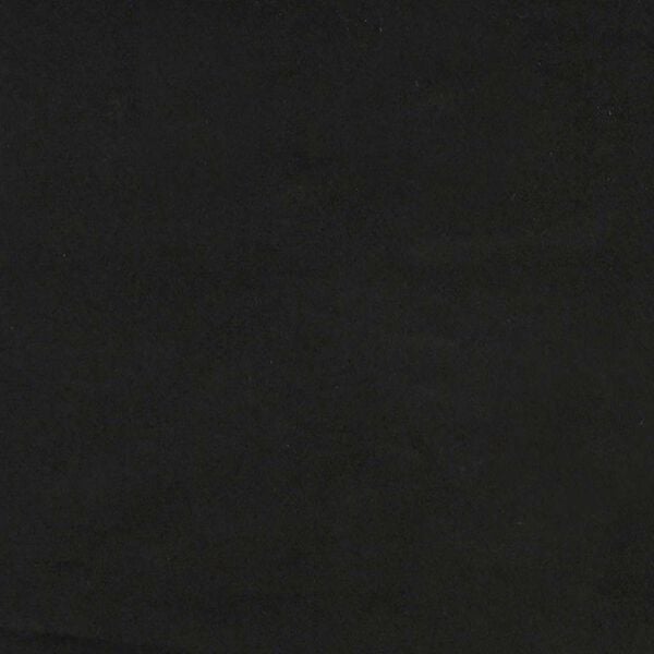 vidaXL Οθωμανικό κρεβάτι με στρώματα Μαύρο 200x200cm Velvet