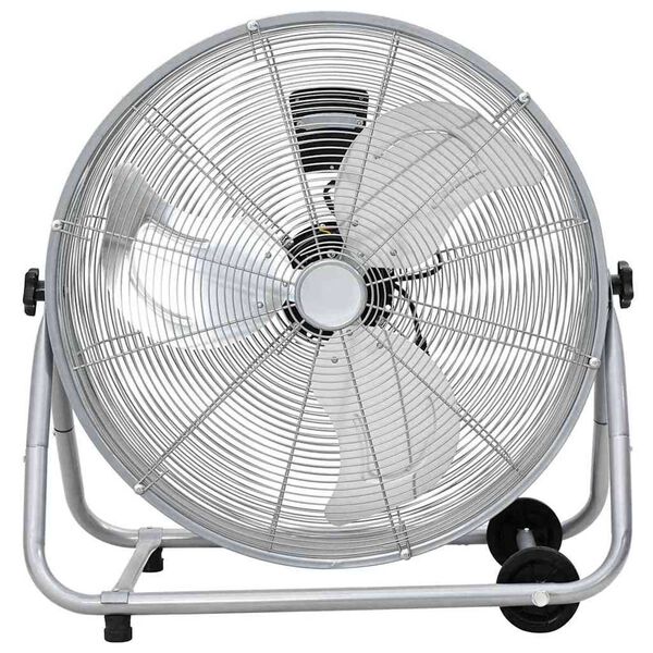 vidaXL Ανεμιστήρας τύπου τυμπάνου με τροχούς 73 x 42 x 70 εκ Αλουμίνιο