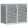 vidaXL &Alpha;&pi;&omicron;&theta;ή&kappa;&epsilon;&upsilon;&sigma;&eta; &Kappa;ά&delta;&omicron;&upsilon; &Gamma;&upsilon;&rho;ί&sigma;&mu;&alpha;&tau;&omicron;&sigmaf; for 2 Bins 240L &Alpha;&nu;&omicron;&xi;&epsilon;ί&delta;&omega;&tau;&omicron; &Alpha;&tau;&sigma;ά&lambda;&iota;