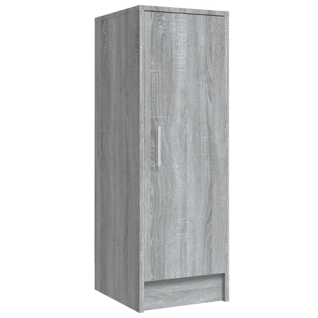 vidaXL Παπουτσοθήκη Γκρι Sonoma 32x35x92 εκ. από Επεξεργασμένο Ξύλο