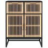 vidaXL Συρταριέρα Μαύρη 60 x 30 x 75 εκ. από Επεξεργασμένο Ξύλο