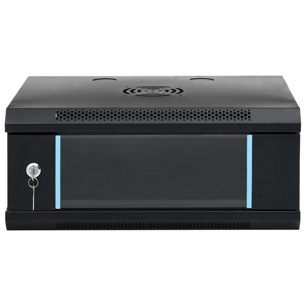 vidaXL Καμπίνα Δικτύου Επιτοίχια 4U 19'' IP20 53x40x21 εκ.