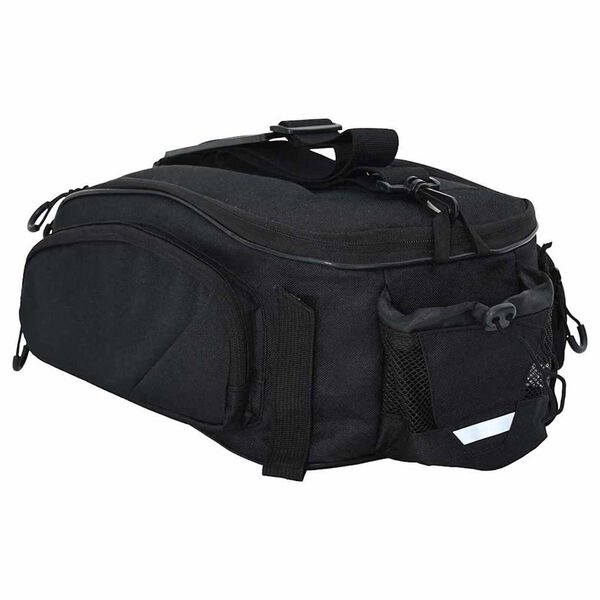 vidaXL Τσάντα Ποδηλάτου Μαύρο 38 x 21 x 16 cm Πολυεστέρας
