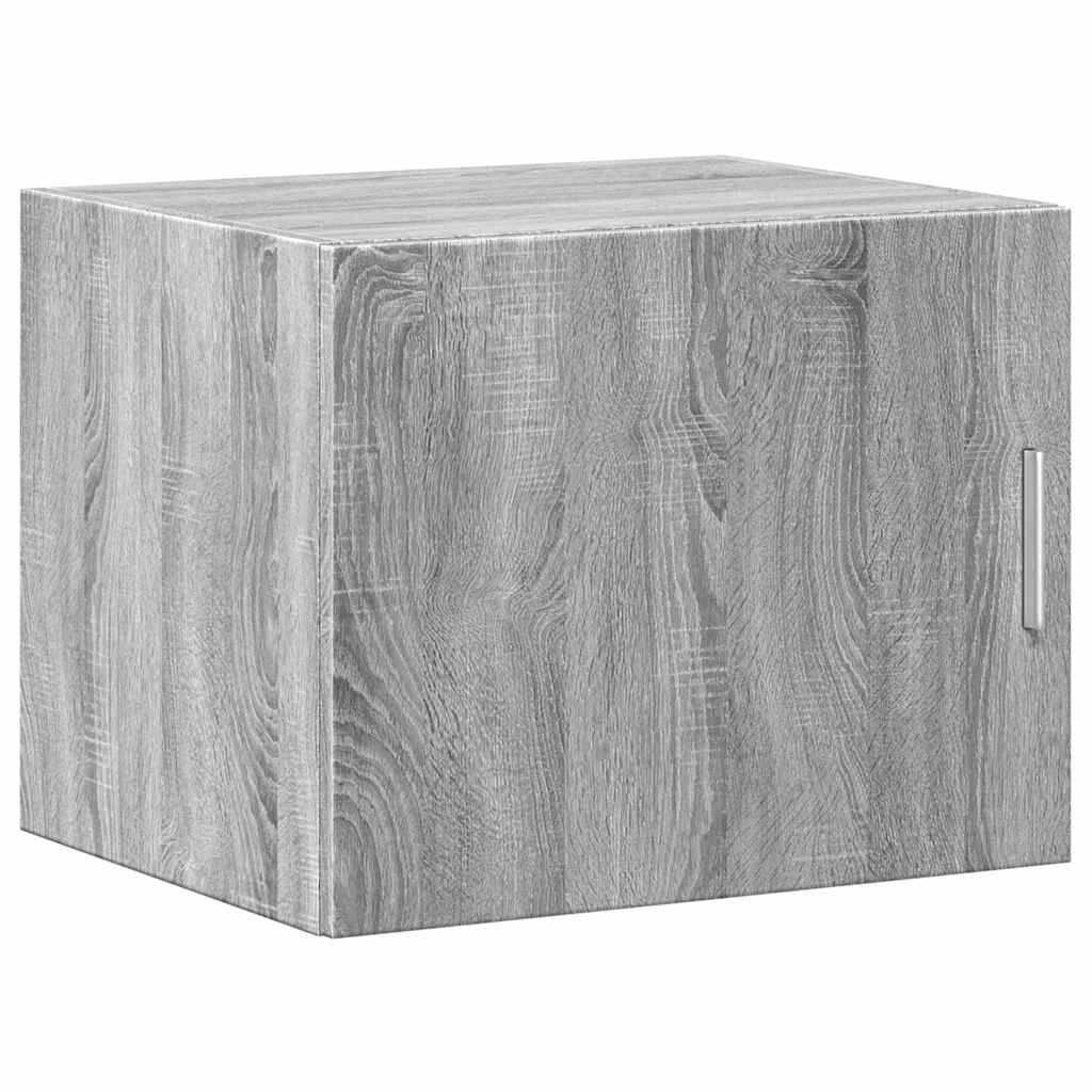 vidaXL Ντουλάπι Αποθήκευσης Στενό Δρυς 50x42,5x225 εκ. Επεξεργ. Ξύλο