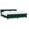 vidaXL &Kappa;&rho;&epsilon;&beta;ά&tau;&iota; Boxspring &mu;&epsilon; &Sigma;&tau;&rho;ώ&mu;&alpha; &Sigma;&kappa;&omicron;ύ&rho;&omicron; &Pi;&rho;ά&sigma;&iota;&nu;&omicron; 180x210&epsilon;&kappa;. &Beta;&epsilon;&lambda;&omicron;ύ&delta;&iota;&nu;&omicron;