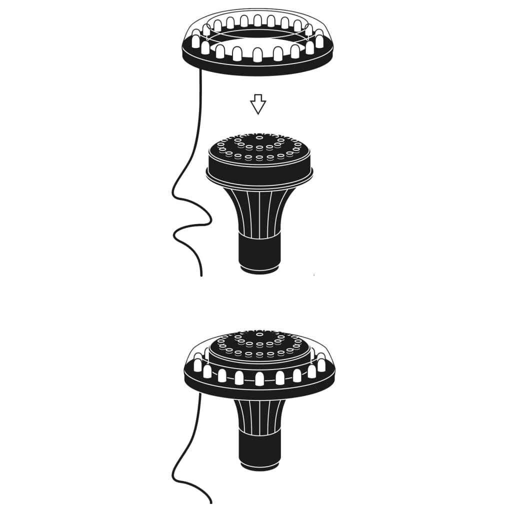 401365 Ubbink Λάμπα LED 1" Σποτάκι για Σιντριβάνι Κήπου