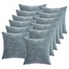 vidaXL &Mu;&alpha;&xi;&iota;&lambda;ά&rho;&iota; 12 &tau;&mu;&chi;. HEERLEN &Gamma;&alpha;&lambda;ά&zeta;&iota;&omicron; 40 x 40 cm Ύ&phi;&alpha;&sigma;&mu;&alpha; Chenille