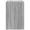 vidaXL Γραφείο Γκρι sonoma 70 x 50 x 76 εκ. Επεξεργασμένο ξύλο