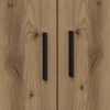 vidaXL &Sigma;&kappa;&epsilon;&lambda;&epsilon;&tau;ό&sigmaf; &Kappa;&rho;&epsilon;&beta;&alpha;&tau;&iota;&omicron;ύ Artisan Oak 90 x 190 cm &Epsilon;&pi;&epsilon;&xi;&epsilon;&rho;&gamma;&alpha;&sigma;&mu;έ&nu;&omicron; &xi;ύ&lambda;&omicron;