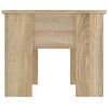 vidaXL Τραπεζάκι Σαλονιού Sonoma Δρυς 79x49x41 εκ. Επεξεργασμένο Ξύλο