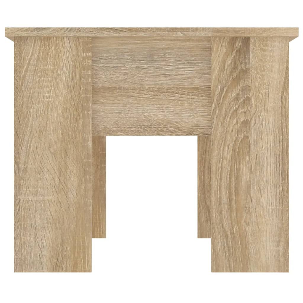 vidaXL Τραπεζάκι Σαλονιού Sonoma Δρυς 79x49x41 εκ. Επεξεργασμένο Ξύλο