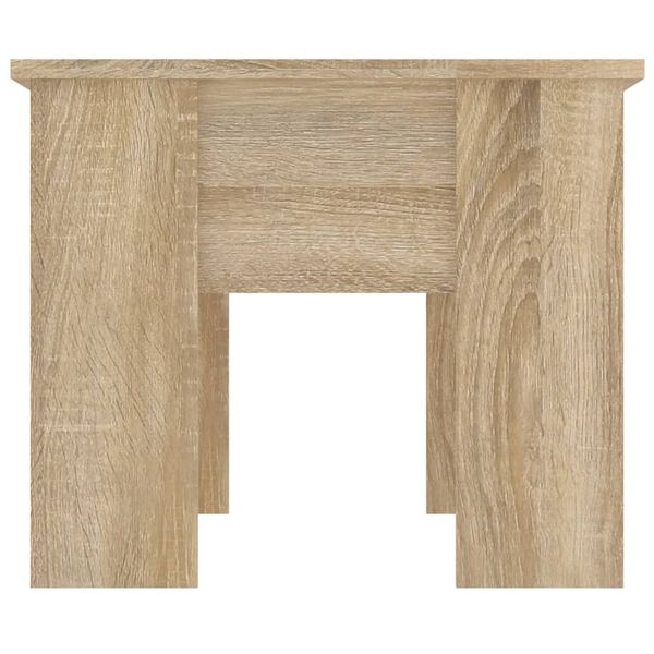vidaXL Τραπεζάκι Σαλονιού Sonoma Δρυς 79x49x41 εκ. Επεξεργασμένο Ξύλο