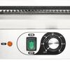 vidaXL Τοστιέρα Ραβδωτή Panini 1800 W 31x30,5x20 εκ. Ανοξείδωτο Ατσάλι