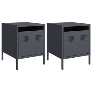 vidaXL &Kappa;&omicron;&mu;&omicron;&delta;ί&nu;&alpha; 2 &tau;&epsilon;&mu;. &Alpha;&nu;&theta;&rho;&alpha;&kappa;ί 35x39x43,5 &epsilon;&kappa;. &alpha;&pi;ό &Chi;ά&lambda;&upsilon;&beta;&alpha;