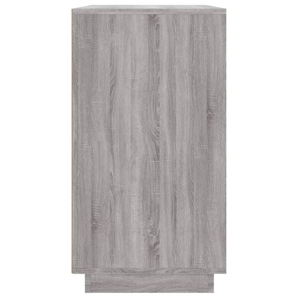 vidaXL Ντουλάπι Γκρι Sonoma 80x34x75 εκ. από Επεξεργασμένο Ξύλο