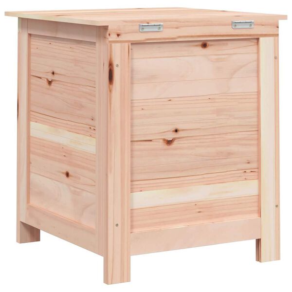 vidaXL Κουτί Μαξιλαριών Εξ. Χώρου 50x50x56 εκ. από Μασίφ Ξύλο Ελάτης
