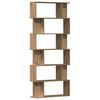 vidaXL Ντουλάπι βιβλίων Artisan Oak 80x24x192 cm Κατασκευασμένο ξύλο